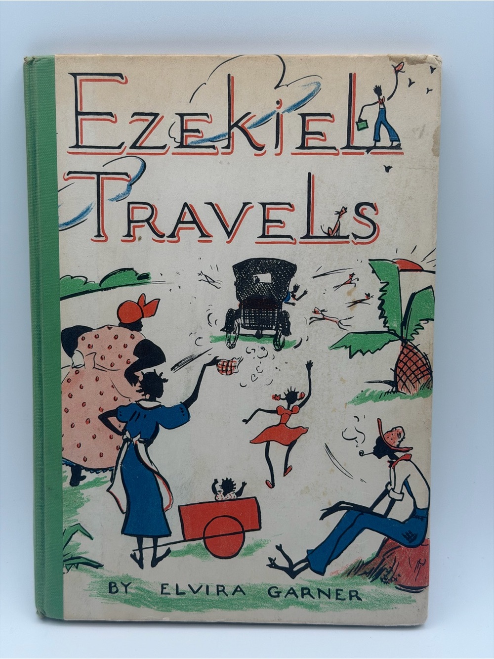 Ezekiel Travels by Elvira Garner (Hardcover Book, 1938) First Edition